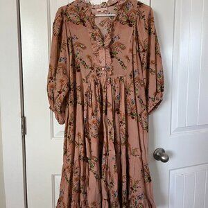 byTiMo pink floral dress